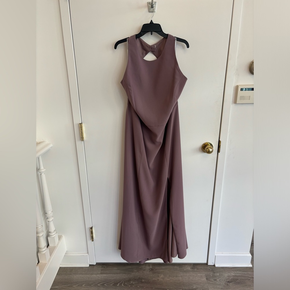 NEW - DESSY GROUP - 3029 DRESS - FRENCH TRUFFLE - SIZE 24